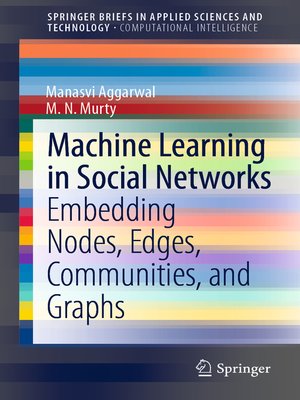 cover image of Machine Learning in Social Networks